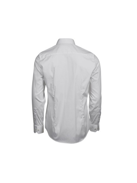 TEE JAYS STRETCH LUXURY SHIRT blanc personnalisable