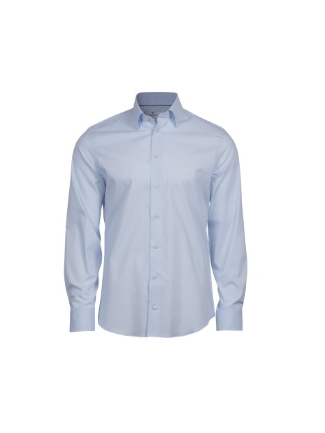 TEE JAYS STRETCH LUXURY SHIRT bleu clair personnalisable