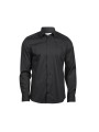 TEE JAYS STRETCH LUXURY SHIRT noir personnalisable