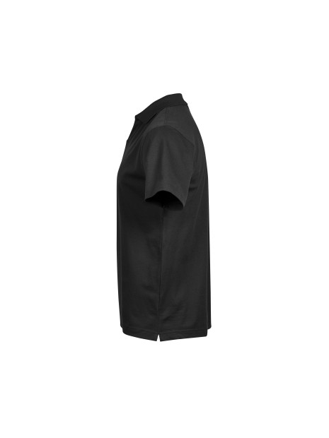 TEE JAYS LUXURY STRETCH V-NECK POLO noir personnalisable