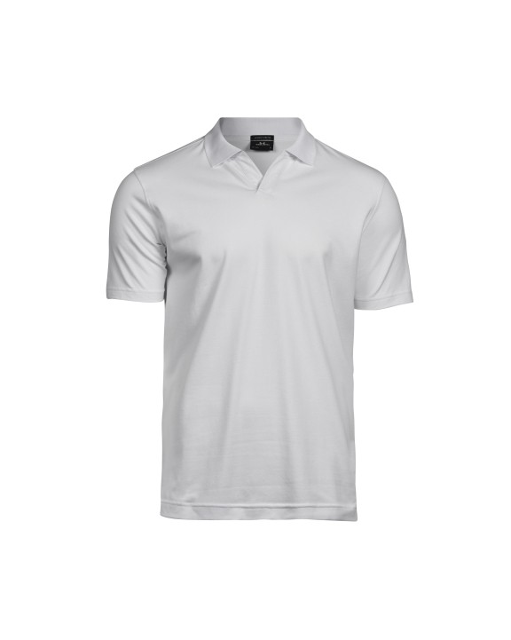 TEE JAYS LUXURY STRETCH V-NECK POLO Poloshirt personalisierbar