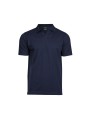 TEE JAYS LUXURY STRETCH V-NECK POLO bleu marine personnalisable
