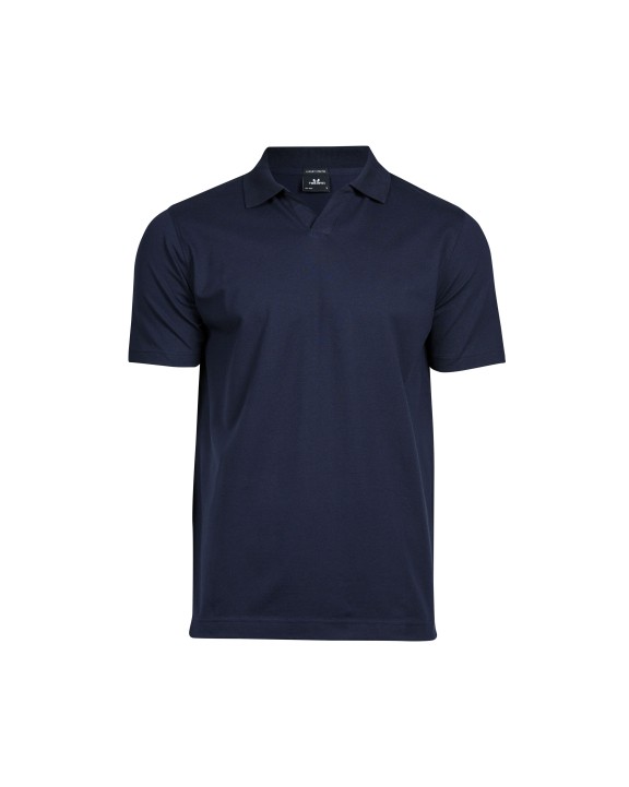 TEE JAYS LUXURY STRETCH V-NECK POLO Poloshirt personalisierbar