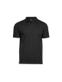 TEE JAYS LUXURY STRETCH V-NECK POLO noir personnalisable