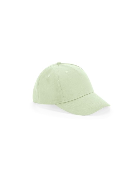 BEECHFIELD JUNIOR ORGANIC COTTON 5 PANEL CAP pistachio personnalisable