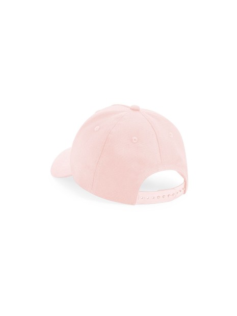 BEECHFIELD JUNIOR ORGANIC COTTON 5 PANEL CAP rose poudre personnalisable