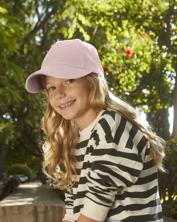 Casquette personnalisable BEECHFIELD JUNIOR ORGANIC COTTON 5 PANEL CAP