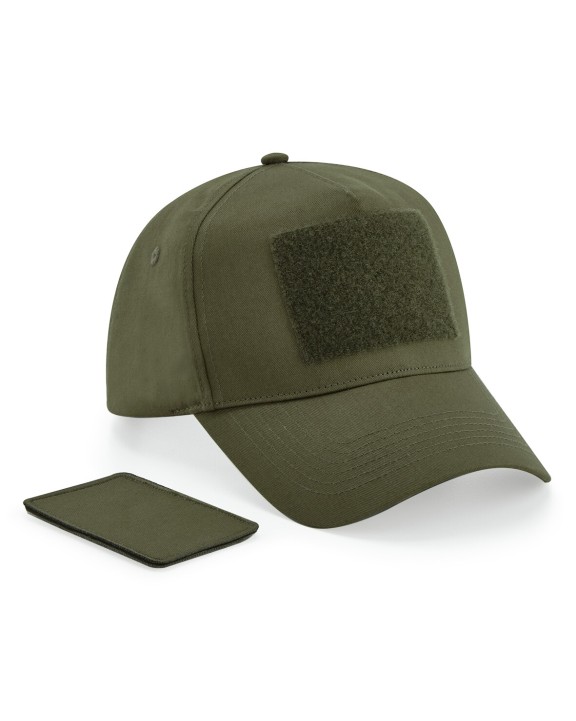 Casquette personnalisable BEECHFIELD Casquette 5 panneaux avec patch amovible