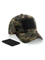 BEECHFIELD Casquette 5 panneaux avec patch amovible JUNGLE CAMO personnalisable