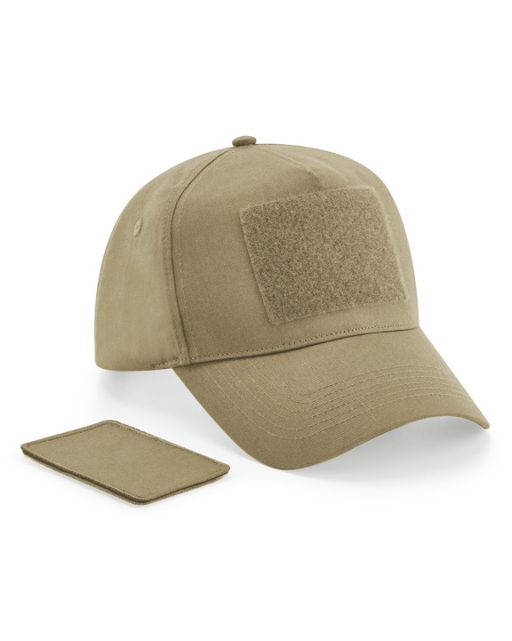 Casquette personnalisable BEECHFIELD Casquette 5 panneaux avec patch amovible