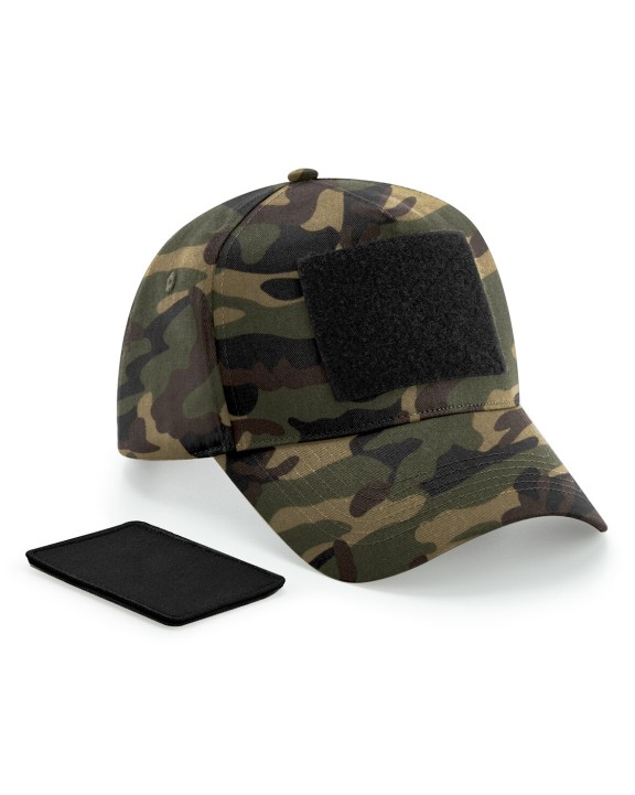 Casquette personnalisable BEECHFIELD Casquette 5 panneaux avec patch amovible