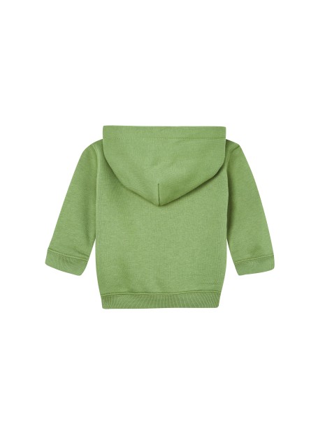 BABYBUGZ BABY ESSENTIAL HOODIE soft olive personnalisable