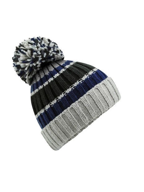BEECHFIELD HYGGE STRIPED BEANIE blue steel personnalisable