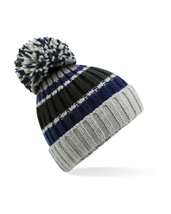 BEECHFIELD HYGGE STRIPED BEANIE Mütze, Schal & Handschuh personalisierbar