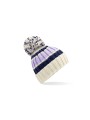 BEECHFIELD HYGGE STRIPED BEANIE blueberry cheesecake personnalisable