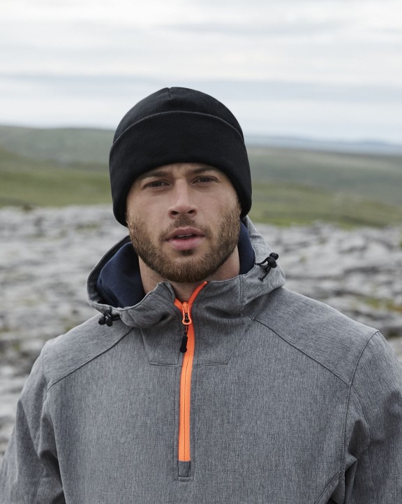 BEECHFIELD RECYCLED FLEECE CUFFED BEANIE Mütze, Schal & Handschuh personalisierbar