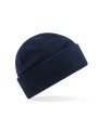 BEECHFIELD RECYCLED FLEECE CUFFED BEANIE petrole personnalisable
