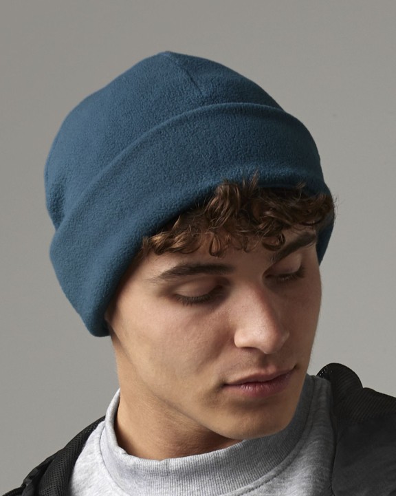 Bonnets personnalisable BEECHFIELD RECYCLED FLEECE CUFFED BEANIE