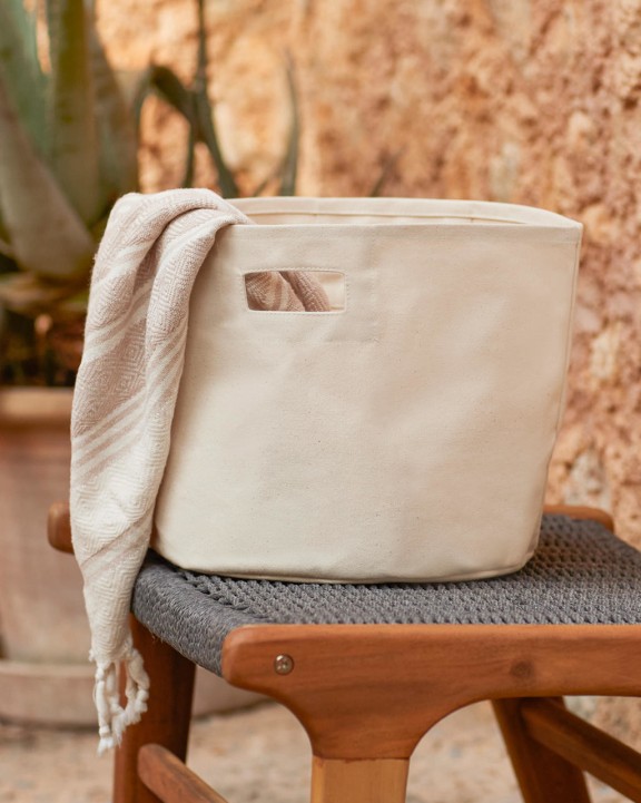 WESTFORDMILL CANVAS STORAGE TUBS Tasche personalisierbar