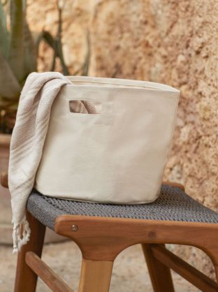 CANVAS STORAGE TUBS