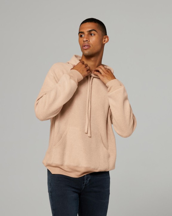 BELLA-CANVAS Unisex Sueded Fleece Pullover Hoodie Sweatshirt personalisierbar