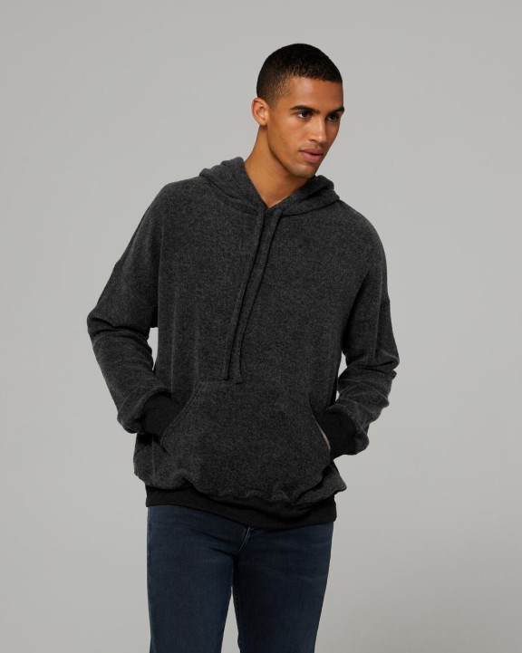 BELLA-CANVAS Unisex Sueded Fleece Pullover Hoodie Sweatshirt personalisierbar