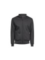 TEE JAYS FULL ZIP CARDIGAN dark grey personnalisable