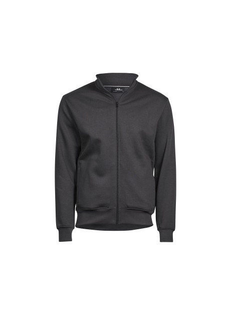 TEE JAYS FULL ZIP CARDIGAN dark grey personnalisable