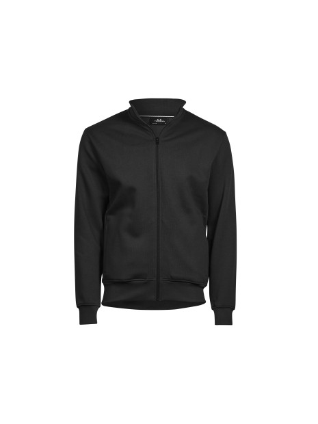 TEE JAYS FULL ZIP CARDIGAN noir personnalisable