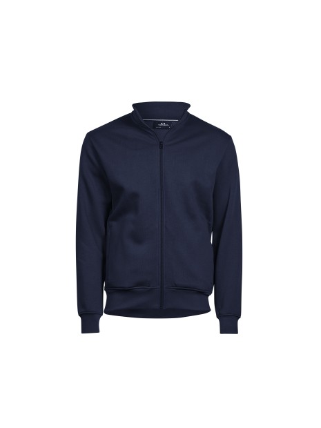 TEE JAYS FULL ZIP CARDIGAN bleu marine personnalisable