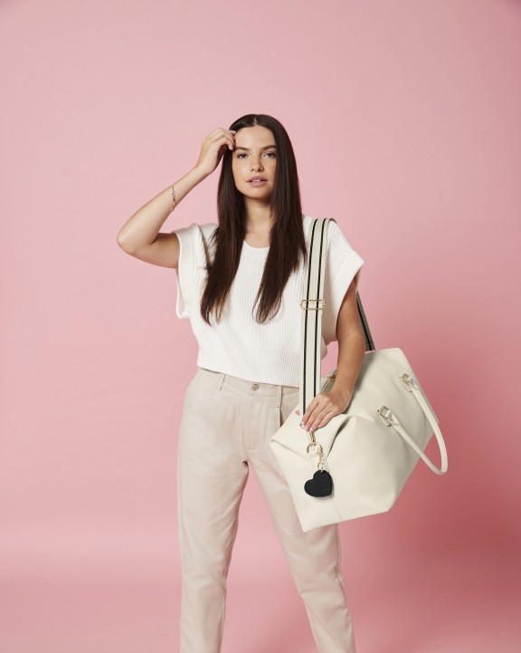 BAG BASE Herzförmiger Schlüsselanhänger Accessoire personalisierbar