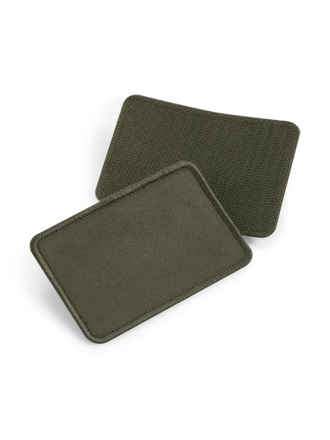 BEECHFIELD Patch amovible en coton vert militaire personnalisable