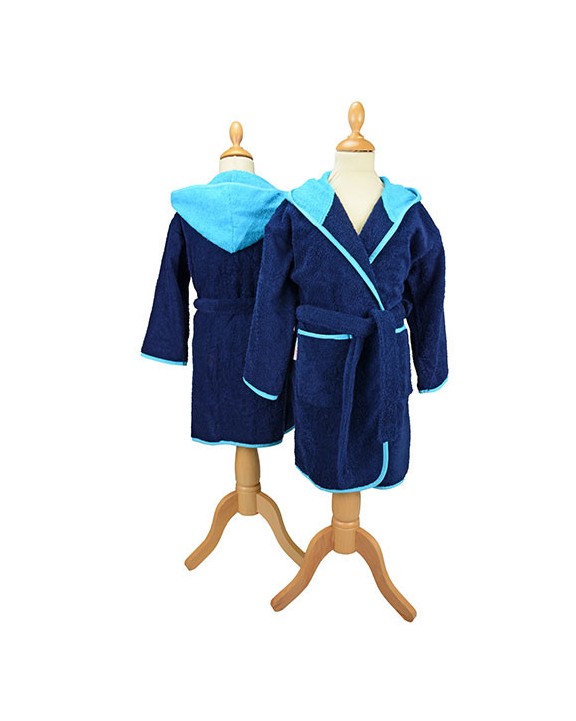 Produit éponge personnalisable A&R Boyzz&Girlzz® Hooded Bathrobe