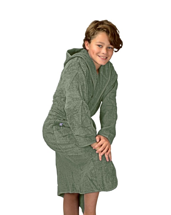 Produit éponge personnalisable A&R Boyzz&Girlzz® Hooded Bathrobe