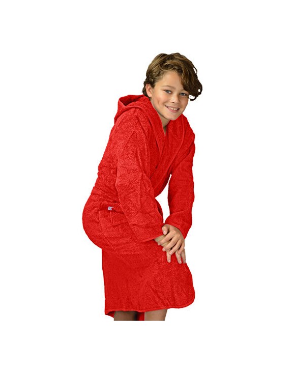 Produit éponge personnalisable A&R Boyzz&Girlzz® Hooded Bathrobe