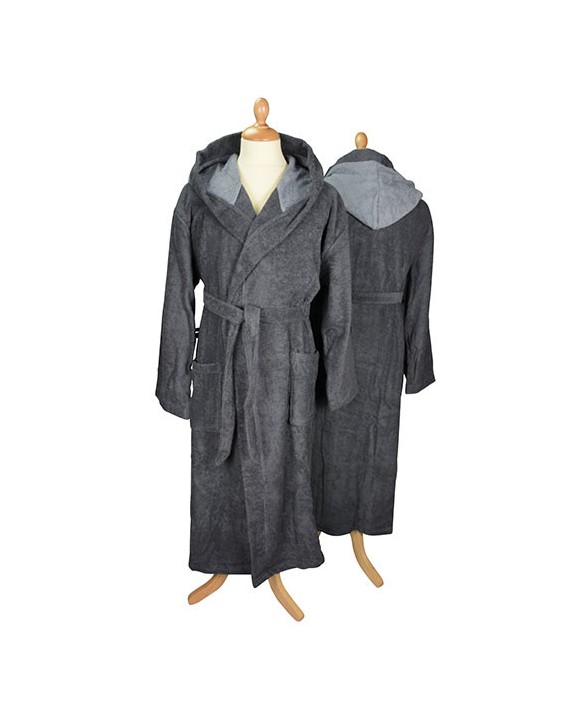 Produit éponge personnalisable A&R Bathrobe With Hood
