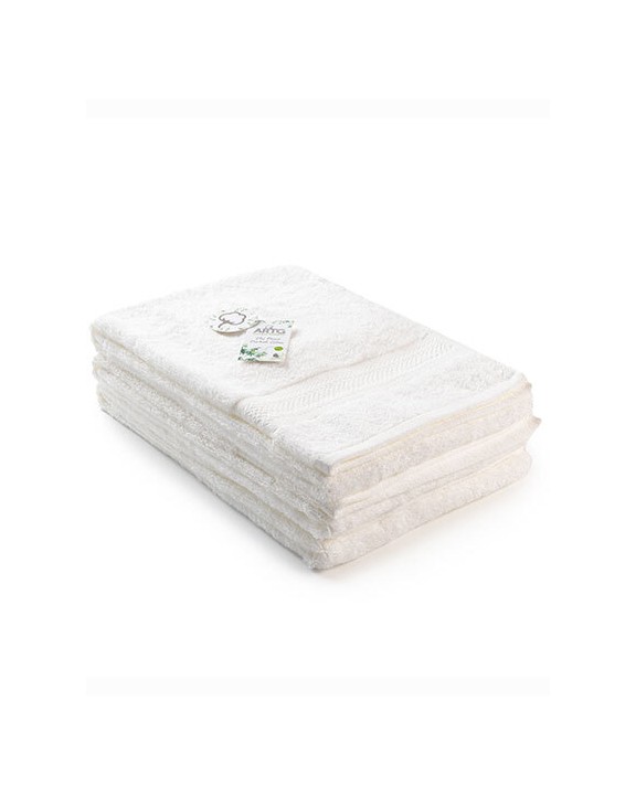 Bad artikel A&R Natural Bamboo Hand Towel voor bedrukking &amp; borduring