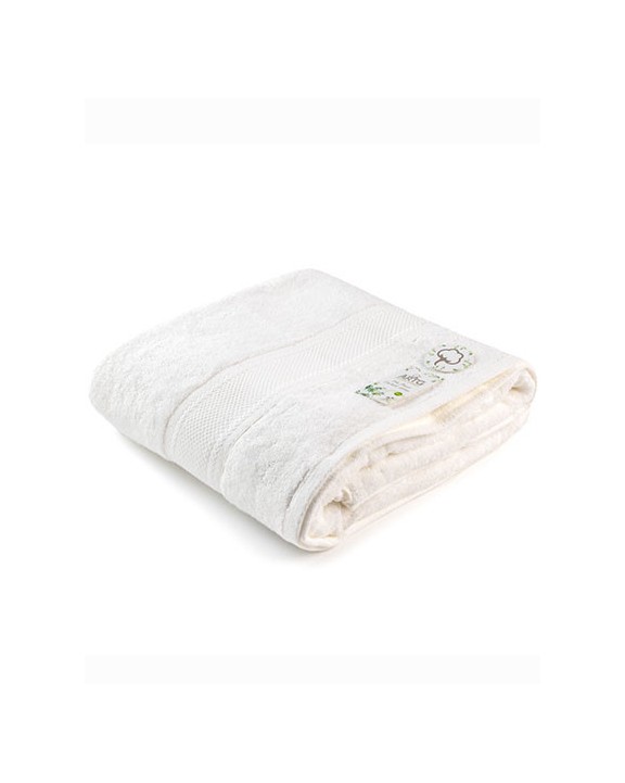 Produit éponge personnalisable A&R Natural Bamboo Beach Towel
