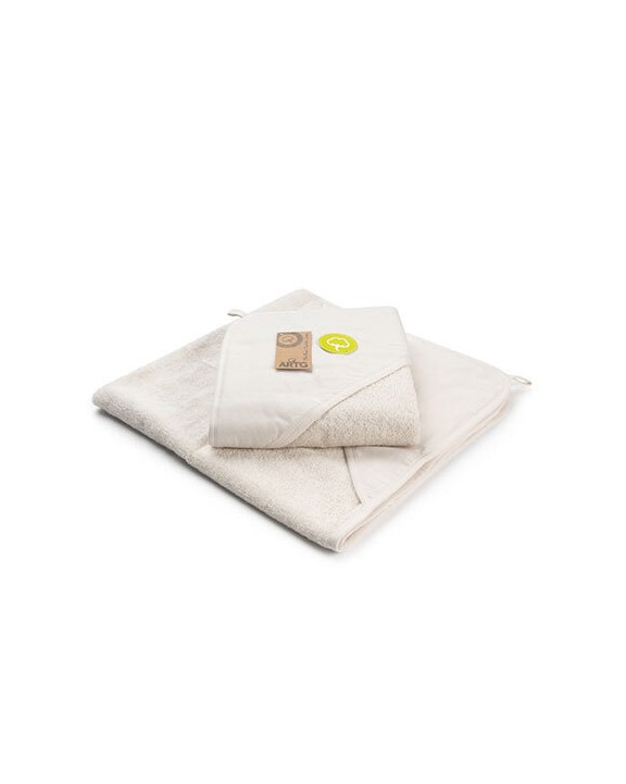 Bad artikel A&R PRINT-Me® Baby Hooded Towel voor bedrukking &amp; borduring