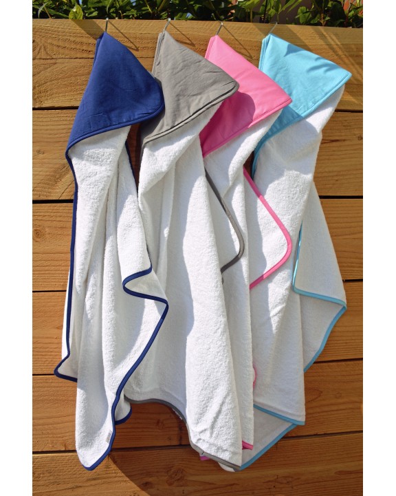 Produit éponge personnalisable A&R PRINT-Me® Baby Hooded Towel