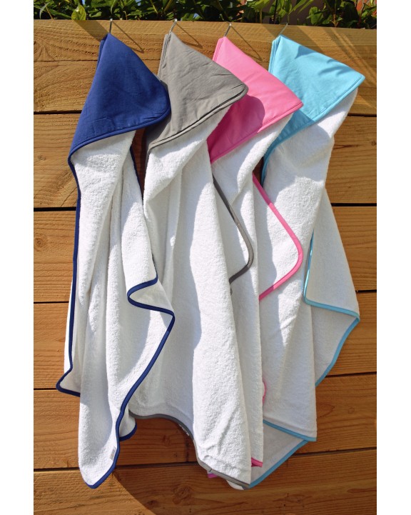Bad artikel A&R PRINT-Me® Baby Hooded Towel voor bedrukking &amp; borduring