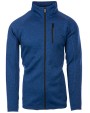 Veste personnalisable BURNSIDE Men´s Full Zip Sweater Knit Jacket
