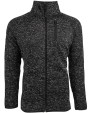 Veste personnalisable BURNSIDE Men´s Full Zip Sweater Knit Jacket