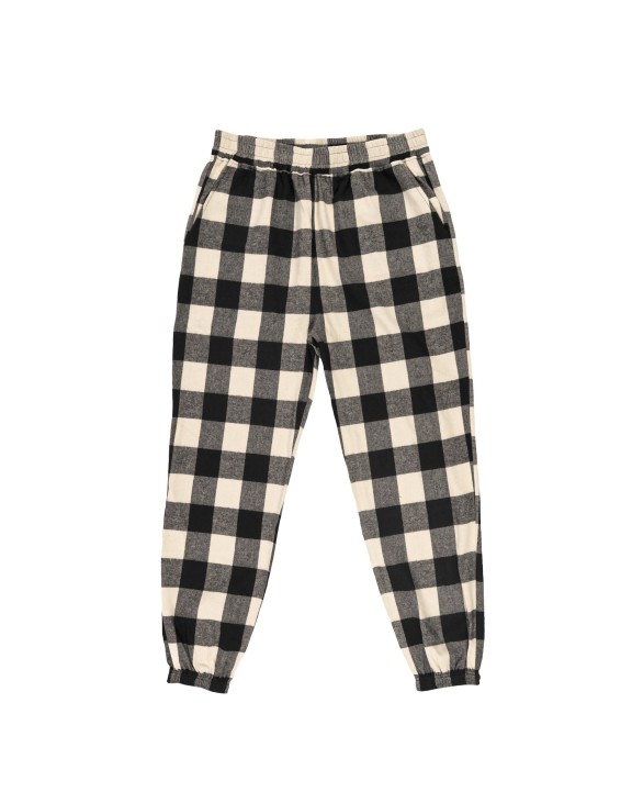 BURNSIDE Flannel Jogger Pant Hose personalisierbar