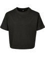 T-shirt personnalisable BUILD YOUR BRAND Girls Cropped Jersey Tee