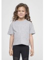 BUILD YOUR BRAND Girls Cropped Jersey Tee  personnalisable