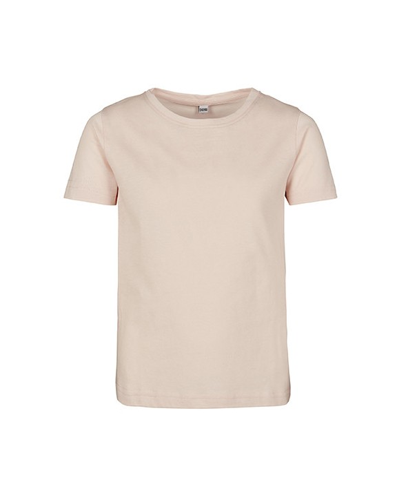 BUILD YOUR BRAND Girls Short Sleeve Tee T-Shirt personalisierbar