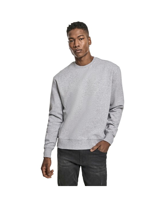 BUILD YOUR BRAND Premium Oversize Crewneck Sweatshirt Sweatshirt personalisierbar