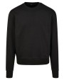 BUILD YOUR BRAND Premium Oversize Crewneck Sweatshirt Sweatshirt personalisierbar