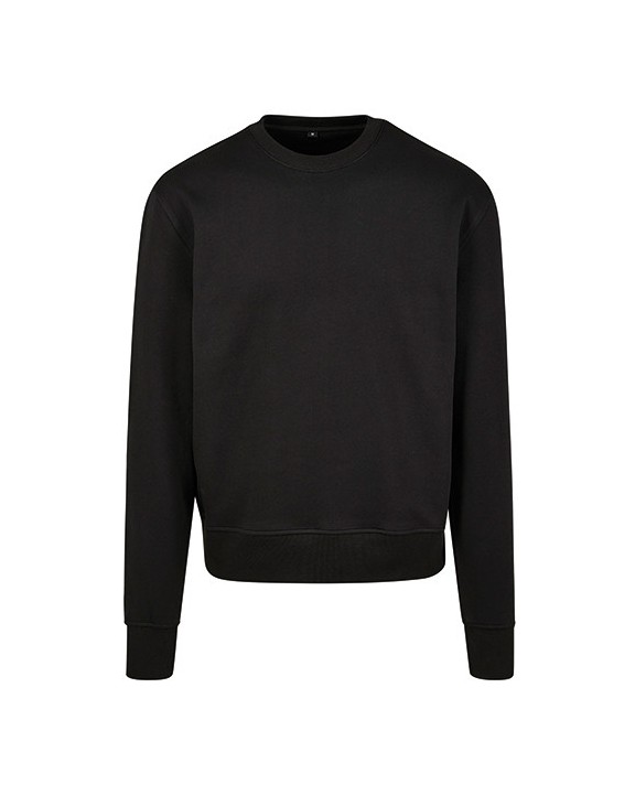 BUILD YOUR BRAND Premium Oversize Crewneck Sweatshirt Sweatshirt personalisierbar